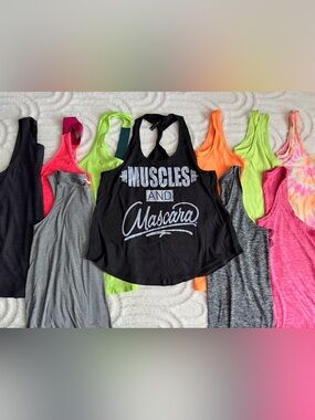 Women’s Tank Top Lot - Sz S, Various Brands, Summer Sporty Athletic